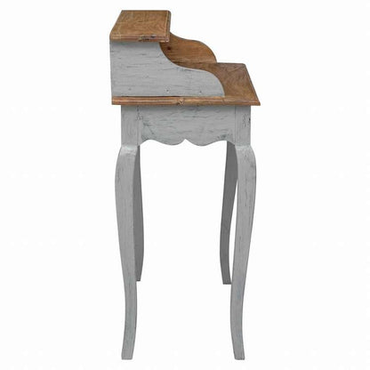 vidaXL ライティングデスク マホガニー無垢材 80x40x92cm家具 オフィス家具 デスク(代引不可)