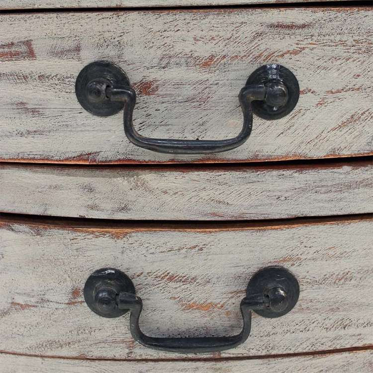 vidaXL ベッドサイドキャビネット マホガニー無垢材 48x35x64cm家具 テーブル ベッドサイドテーブル(代引不可)