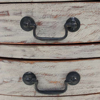 vidaXL ベッドサイドキャビネット マホガニー無垢材 48x35x64cm家具 テーブル ベッドサイドテーブル(代引不可)