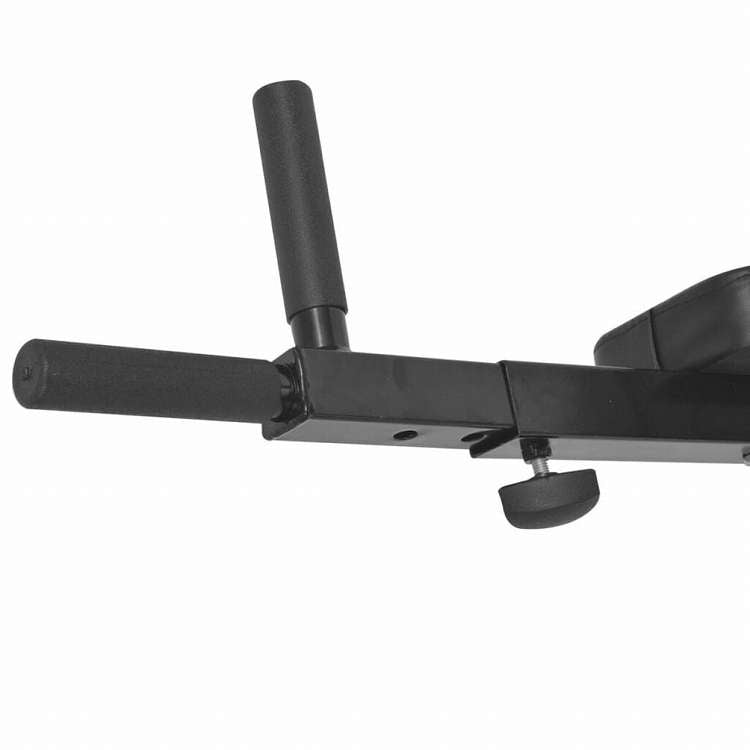 vidaXL 壁面取り付け フィットネス ディップバー ブラックスポーツグッズ エクササイズ&フィットネス パワータワー(代引不可)