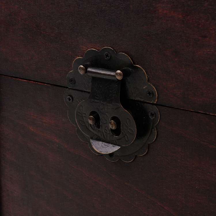 vidaXL ビンテージ トレジャー チェスト 木製 66x38x40 cm家具 キャビネット&収納 収納チェスト(代引不可)