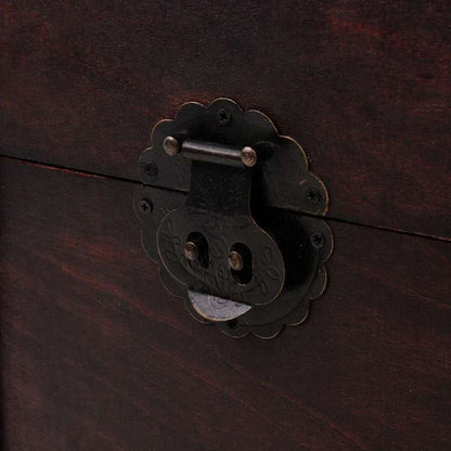 vidaXL ビンテージ トレジャー チェスト 木製 66x38x40 cm家具 キャビネット&収納 収納チェスト(代引不可)