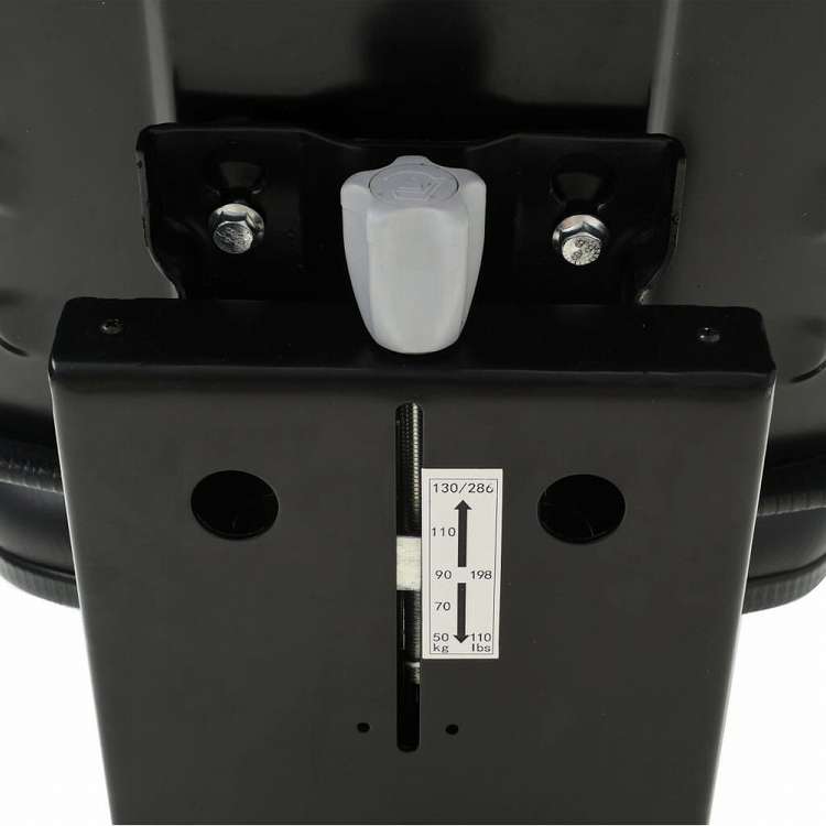 vidaXL トラクターシート サスペンション付き ブラックホーム&ガーデン 芝&ガーデン 屋外用電源機器アクセサリ トラクター部品・アクセサリ(代引不可)