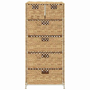 vidaXL 収納ユニット バスケット6点付き 47×37×100 cm ホテイアオイ家具 キャビネット&収納 収納キャビネット・ロッカー(代引不可)