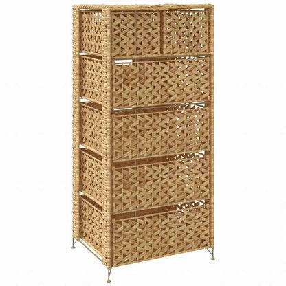 vidaXL 収納ユニット バスケット6点付き 47×37×100 cm ホテイアオイ家具 キャビネット&収納 収納キャビネット・ロッカー(代引不可)