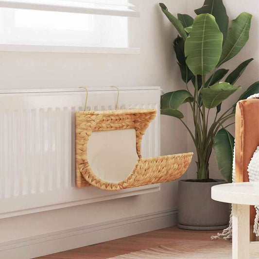 vidaXL キャットベッド クッション付 ホテイアオイ 37x20x20 cm動物&ペット用品 ペット用品 猫用品 猫ベッド(代引不可)