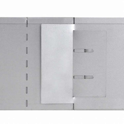 vidaXL 芝生フェンス 10点セット 亜鉛メッキ鋼製 100x20cmハードウェア フェンス&バリア 庭小道・縁(代引不可)