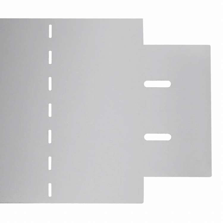 vidaXL 芝生フェンス 20点セット 亜鉛メッキ鋼製 100x20cmハードウェア フェンス&バリア 庭小道・縁(代引不可)