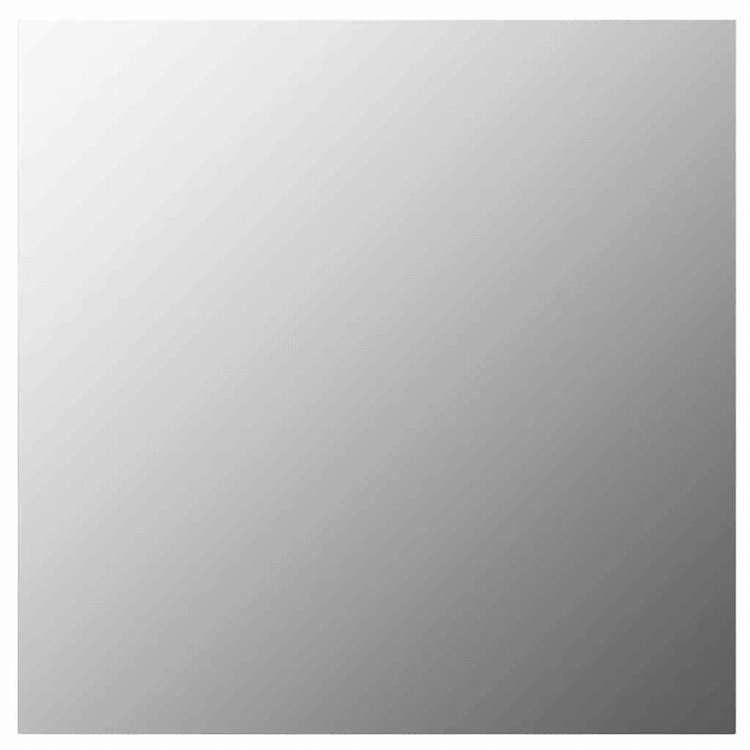 vidaXL ウォールミラー 40x40cm スクエア ガラス製ホーム&ガーデン デコレーション 鏡(代引不可)