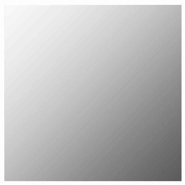 vidaXL ウォールミラー 60x60cm スクエア ガラス製ホーム&ガーデン デコレーション 鏡(代引不可)