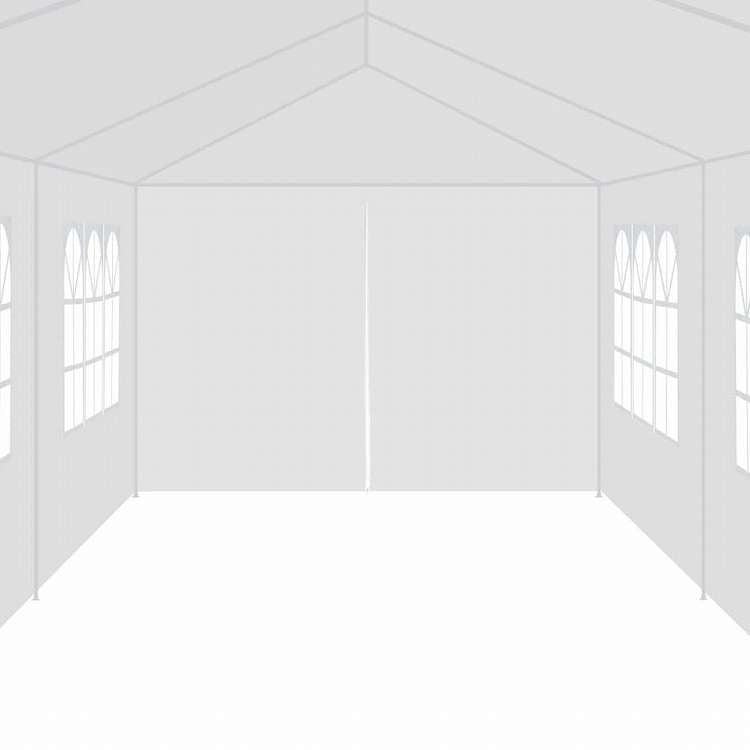 vidaXL ガーデンガゼボ風テント 3x12m ホワイトホーム&ガーデン 芝&ガーデン アウトドアリビング アウトドアストラクチャー キャノピー・ガゼボ(代引不可)
