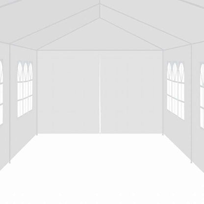vidaXL ガーデンガゼボ風テント 3x12m ホワイトホーム&ガーデン 芝&ガーデン アウトドアリビング アウトドアストラクチャー キャノピー・ガゼボ(代引不可)