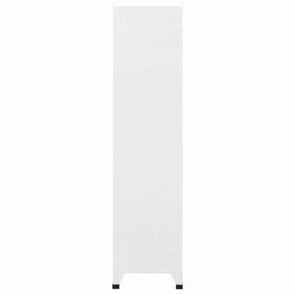 vidaXL ロッカーキャビネット 収納コンパートメント18点 金属製 90x40x180cm家具 キャビネット&収納 収納キャビネット・ロッカー(代引不可)