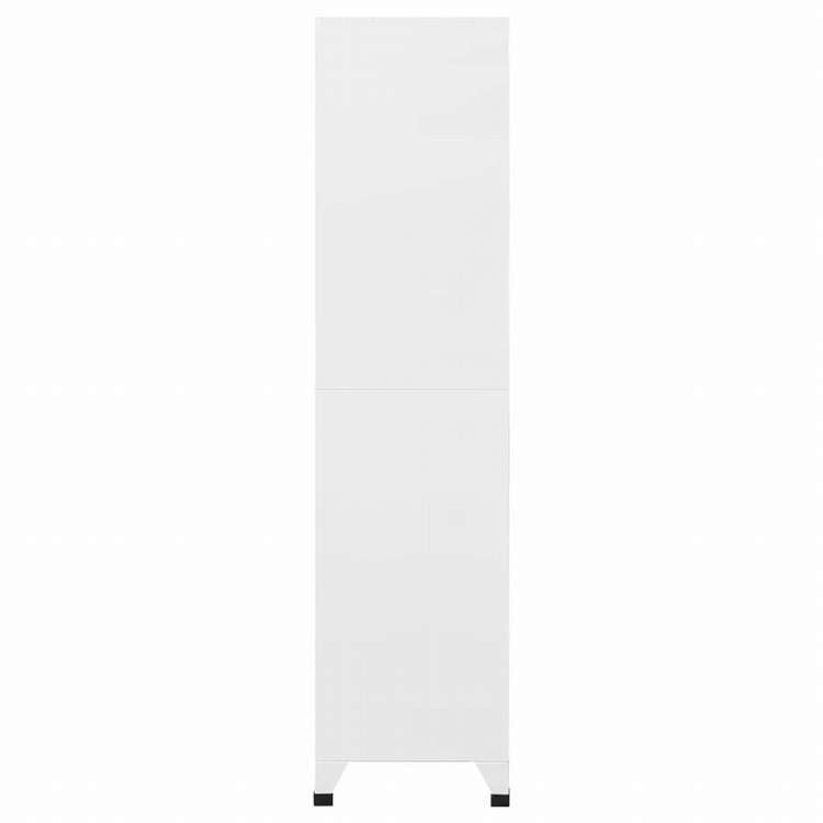 vidaXL ロッカーキャビネット 収納コンパートメント18点 金属製 90x40x180cm家具 キャビネット&収納 収納キャビネット・ロッカー(代引不可)
