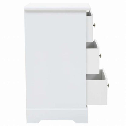 vidaXL ベッドサイドキャビネット MDF&パインウッド 35x32x59cm家具 テーブル ベッドサイドテーブル(代引不可)