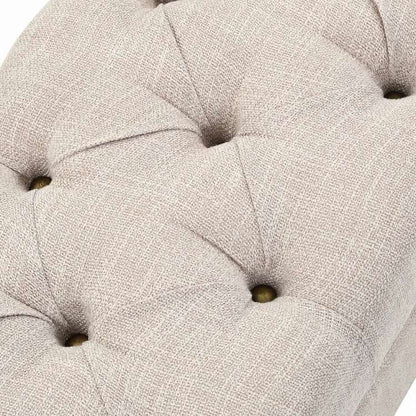 vidaXL 収納ベンチ 無垢材&スチール 111x34x37cm家具 ベンチ 倉庫・通路用ベンチ(代引不可)