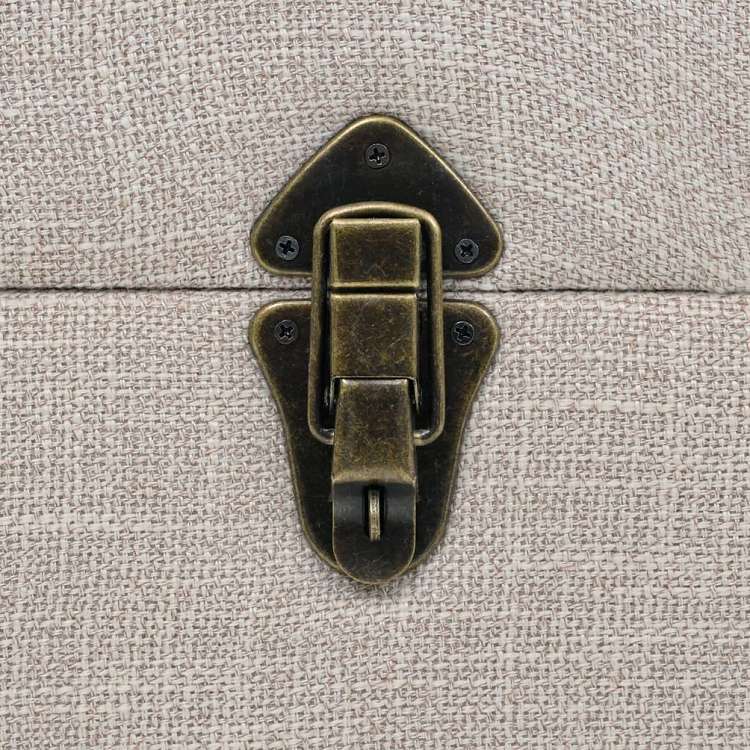 vidaXL 収納ベンチ 無垢材&スチール 111x34x37cm家具 ベンチ 倉庫・通路用ベンチ(代引不可)