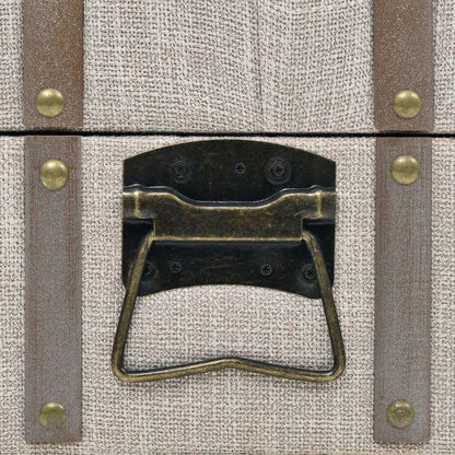 vidaXL 収納ベンチ 無垢材&スチール 111x34x37cm家具 ベンチ 倉庫・通路用ベンチ(代引不可)