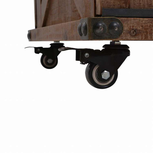 vidaXL コーヒーテーブル モミ無垢材 91x51x38cm ブラウン家具 テーブル アクセントテーブル コーヒーテーブル(代引不可)