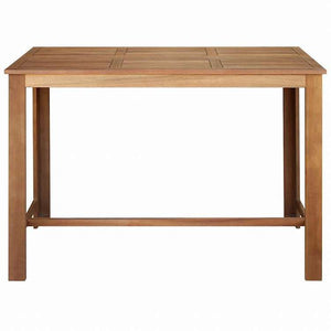 vidaXL バーテーブル アカシア無垢材 150x70x105cm家具 テーブル キッチン・ダイニングルームテーブル(代引不可)