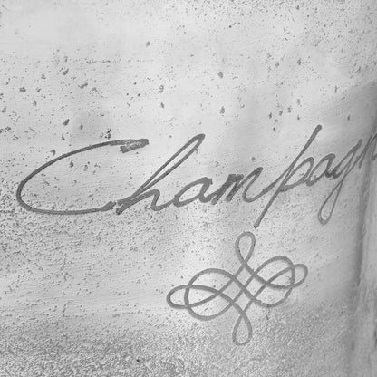 vidaXL シャンパンクーラー ソリッドアルミ製 39x29x71cm シルバーホーム&ガーデン デコレーション アートワーク 置物・彫刻・像(代引不可)