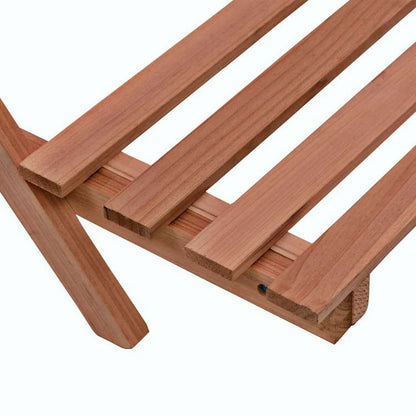 vidaXL 3層型 プラントスタンド 48x45x40cm 杉製ホーム&ガーデン 芝&ガーデン ガーデニング 植物スタンド(代引不可)