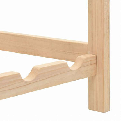 vidaXL ワインラック 杉材 57.5x28x102cm家具 キャビネット&収納 ワインラック(代引不可)