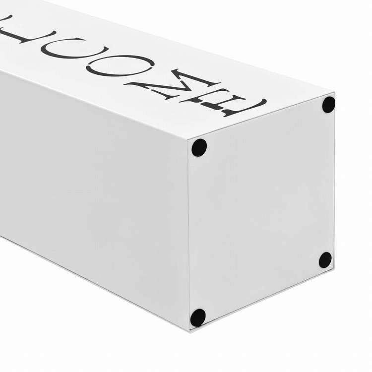 vidaXL 傘立て WELCOME スチール製 ホワイトホーム&ガーデン 家事用品 収納&オーガナイザー 収納フック&ラック 傘立て・ラック(代引不可)