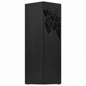 vidaXL 傘立て ストーンデザイン スチール製 ブラックホーム&ガーデン 家事用品 収納&オーガナイザー 収納フック&ラック 傘立て・ラック(代引不可)