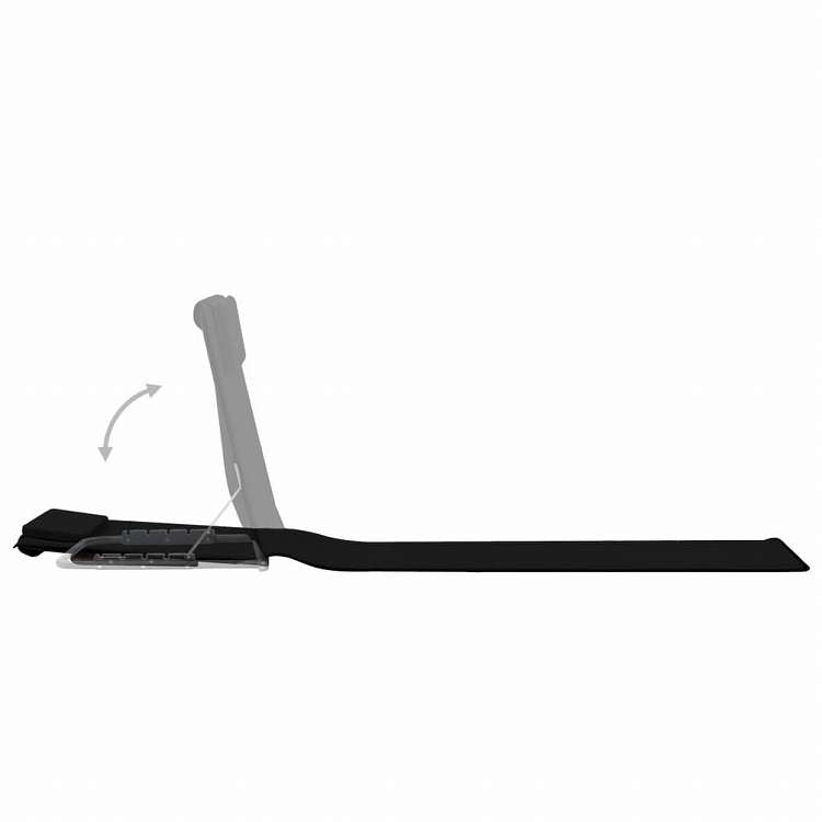 vidaXL 折りたたみビーチマット 2点 スチール&生地 ブラック家具 アウトドア家具 屋外椅子 サンラウンジャー(代引不可)