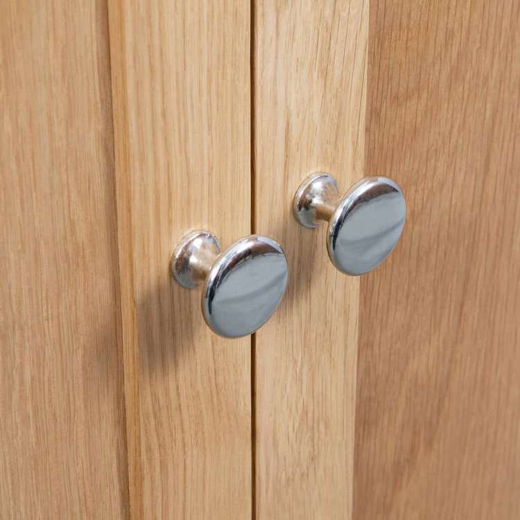 vidaXL コーナーキャビネット 80x33.5x78cm オーク無垢材家具 キャビネット&収納 収納キャビネット・ロッカー(代引不可)