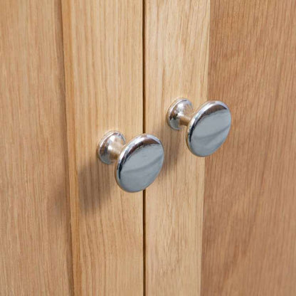 vidaXL コーナーキャビネット 80x33.5x78cm オーク無垢材家具 キャビネット&収納 収納キャビネット・ロッカー(代引不可)