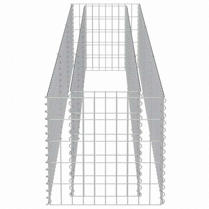 vidaXL カビオン レイズドベッド 亜鉛メッキ鋼製 270x50x50cmホーム&ガーデン 芝&ガーデン ガーデニング 鉢植え・プランター(代引不可)