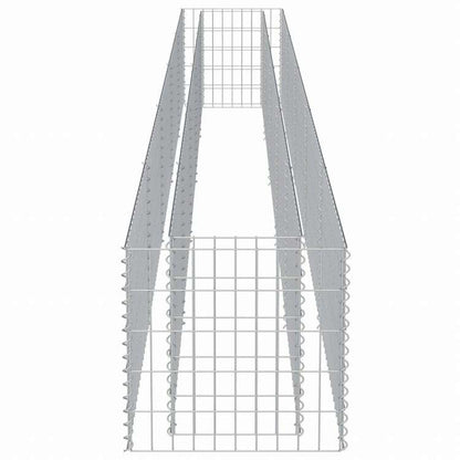 vidaXL カビオン レイズドベッド 亜鉛メッキ鋼製 450x50x50cmホーム&ガーデン 芝&ガーデン ガーデニング 鉢植え・プランター(代引不可)