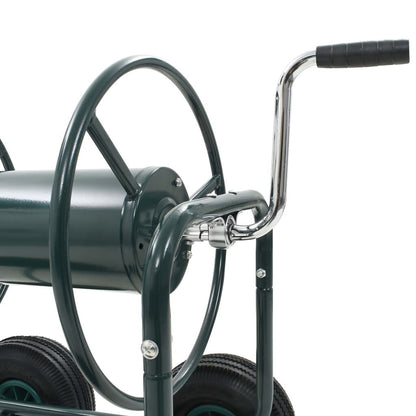 vidaXL 1/2"ホースコネクタ付き 75メートル庭のホース手押し車 スチールハードウェア ハードウェアアクセサリ 工具収納・整理整頓 ガーデンホース収納(代引不可)