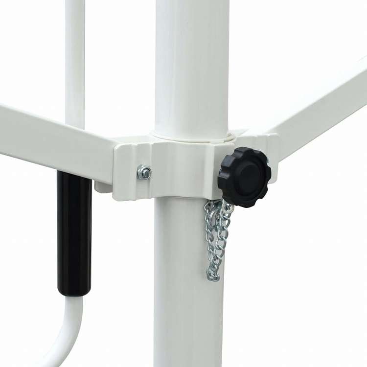 vidaXL 自立型オーニング 3x3 m クリームホーム&ガーデン 芝&ガーデン アウトドアリビング 屋外用傘・サンシェード(代引不可)