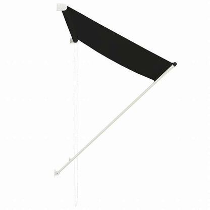 vidaXL 折りたたみ式オーニング 150x150 cm アントラシートホーム&ガーデン 芝&ガーデン アウトドアリビング 窓・ドア用日除け/オーニング(代引不可)