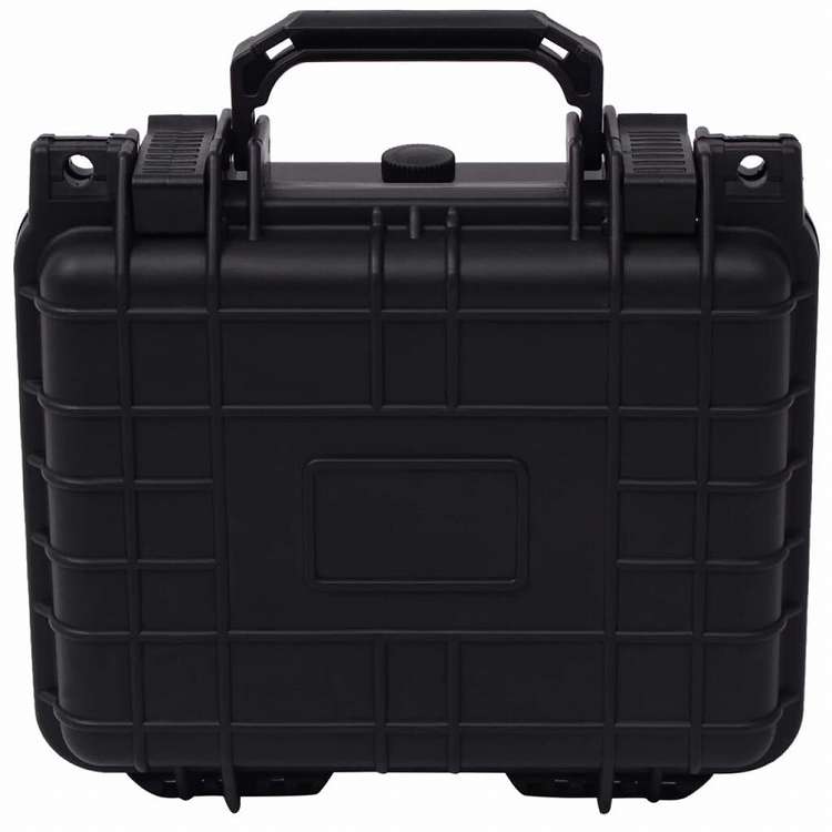 vidaXL 保護ケース ブラック 27x24.6x12.4 cmカメラ&光化学機器 カメラ&光化学アクセサリ カメラパーツ&アクセサリー カメラバッグ・ケース(代引不可)