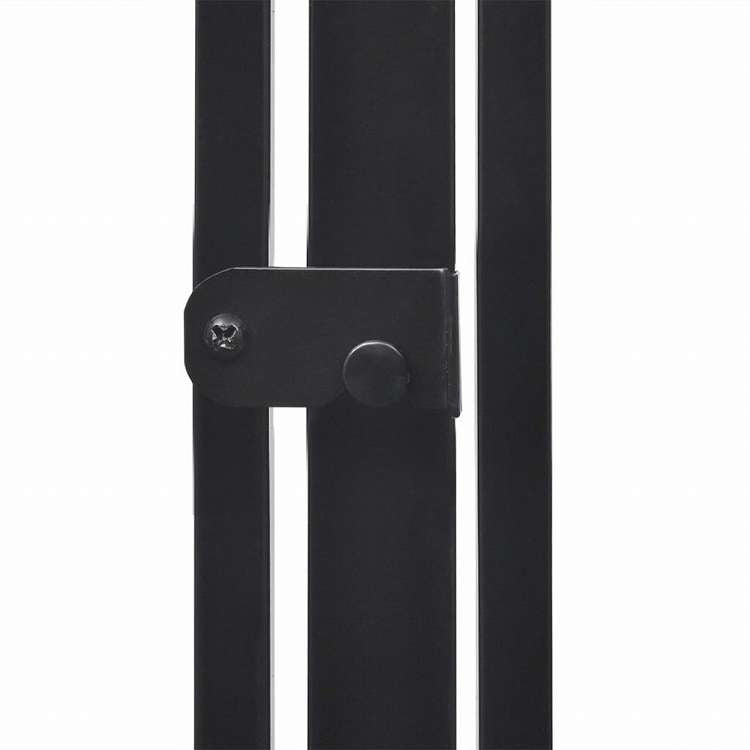 vidaXL ペット用暖炉フェンス ブラック スチールホーム&ガーデン 暖炉・木製ストーブ用品 暖炉スクリーン(代引不可)