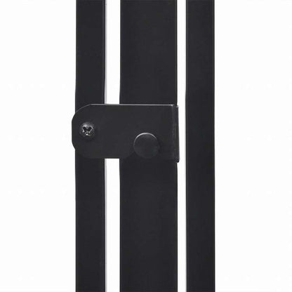 vidaXL ペット用暖炉フェンス ブラック スチールホーム&ガーデン 暖炉・木製ストーブ用品 暖炉スクリーン(代引不可)