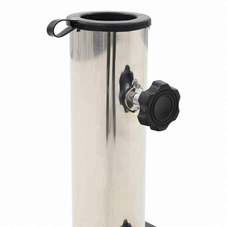 vidaXL パラソルベース 花こう岩 角型 28,5kg ブラックホーム&ガーデン 芝&ガーデン アウトドアリビング アウトドアアンブレラ&パラソルアクセサリー 屋外用アンブレラ土台(代引不可)