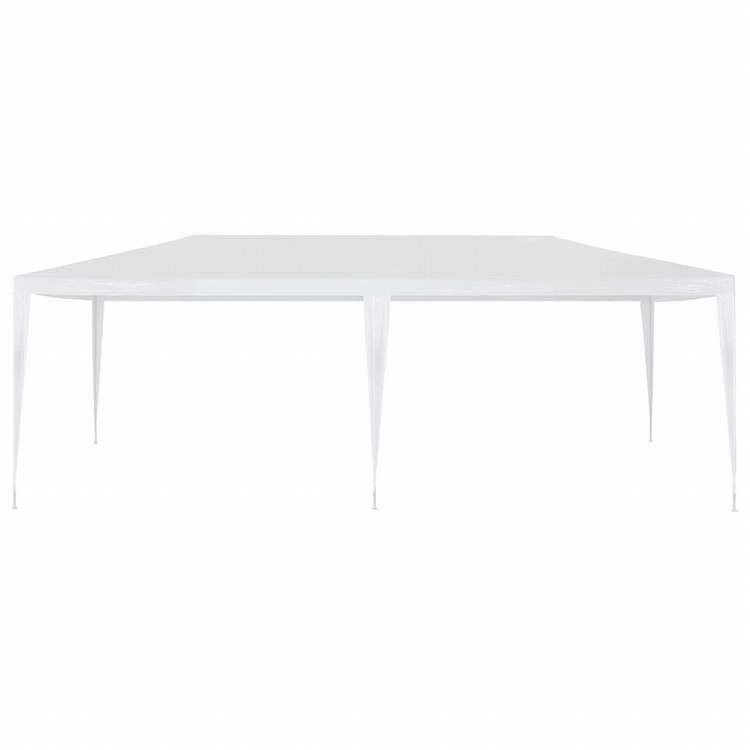 vidaXL パーティーテント 3x6m PE製 ホワイトホーム&ガーデン 芝&ガーデン アウトドアリビング アウトドアストラクチャー キャノピー・ガゼボ(代引不可)