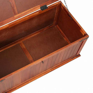 vidaXL 収納チェスト 90x45x40cm アカシア無垢材家具 キャビネット&収納 収納チェスト(代引不可)