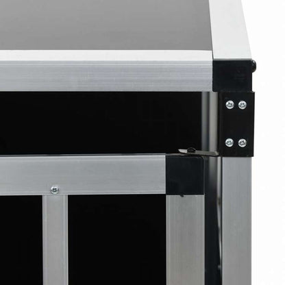 vidaXL 犬用ケージ 片開きドア付き 65x91x69.5cm動物&ペット用品 ペット用品 犬用品 ドッグハウス(代引不可)