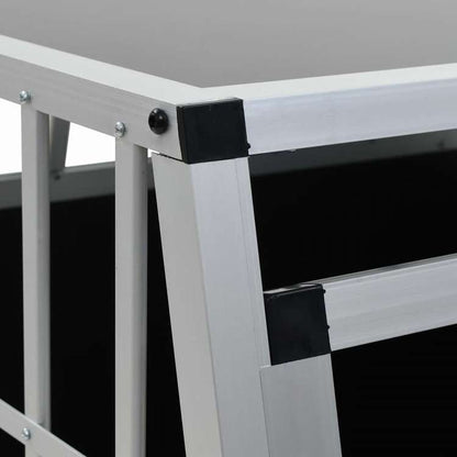 vidaXL 犬用ケージ 両開きドア付き 94x88x69cm動物&ペット用品 ペット用品 犬用品 ドッグハウス(代引不可)