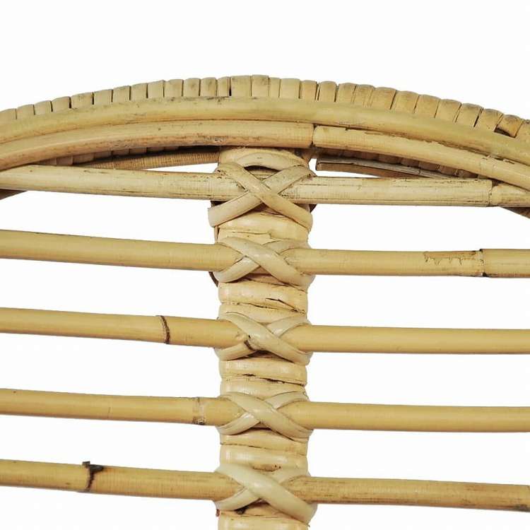 vidaXL ダイニングチェア 6点 天然籐家具 チェア キッチン・ダイニングルームチェア(代引不可)