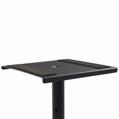 vidaXL スタジオ モニター スピーカースタンド 2点 ブラック スチール電子機器 オーディオ オーディオアクセサリー スピーカーアクセサリ スピーカースタンド・マウント(代引不可)