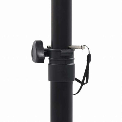 vidaXL スタジオ モニター スピーカースタンド 2点 ブラック スチール電子機器 オーディオ オーディオアクセサリー スピーカーアクセサリ スピーカースタンド・マウント(代引不可)