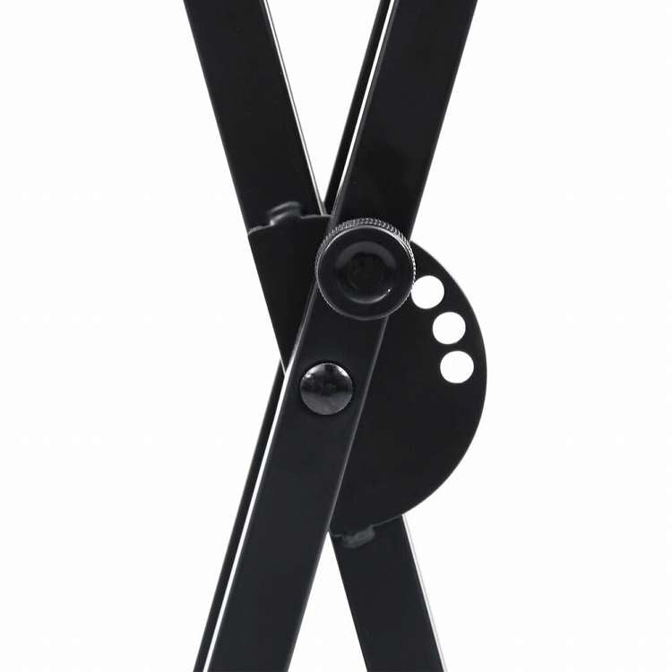 vidaXL キーボードスタンド&スツールセット ダブルブレース ブラックアート&エンターテイメント 趣味&クリエイティブアーツ 楽器&オーケストラアクセアリ 音楽用ベンチ・スツール(代引不可)