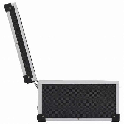 vidaXL CDケース 80枚 アルミ ABS ブラックオフィス用品 ファイル&整理 CD/DVD ケース・収納(代引不可)